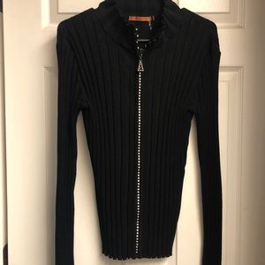 Women’s black cardigan